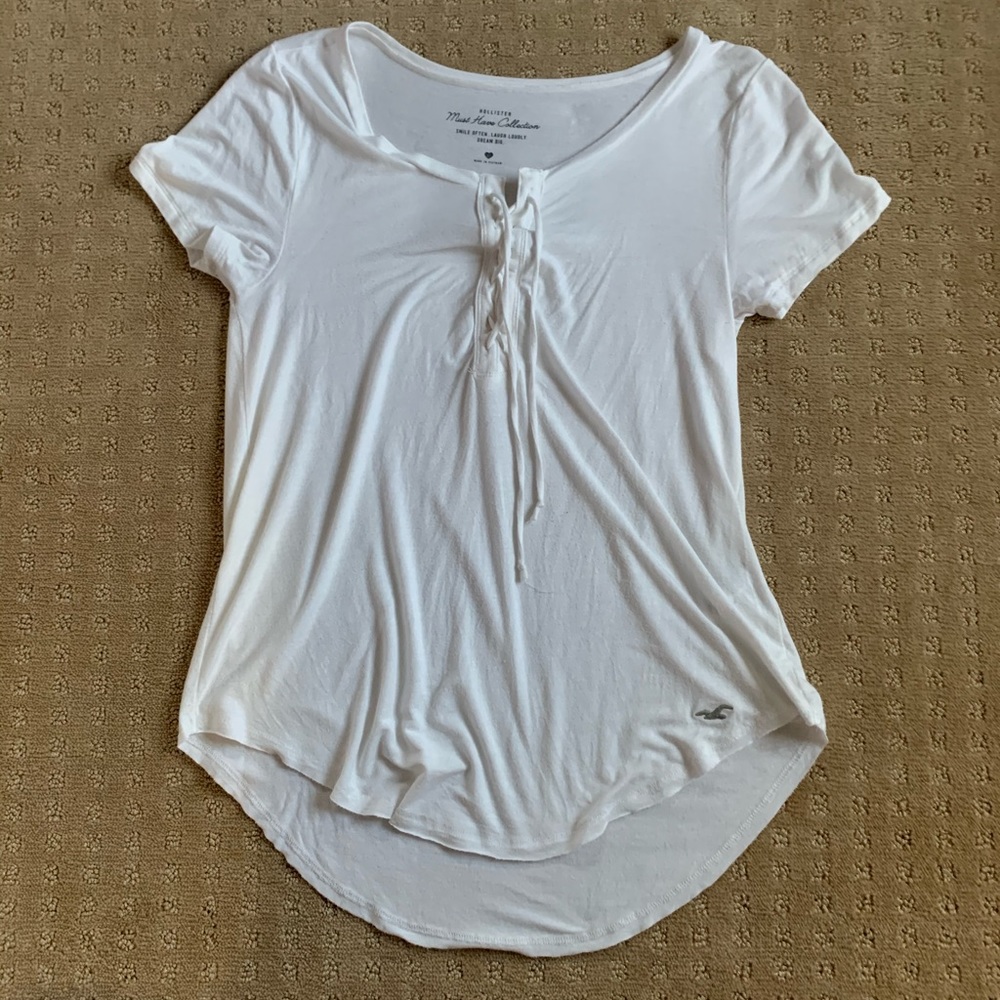 White Hollister Shirt